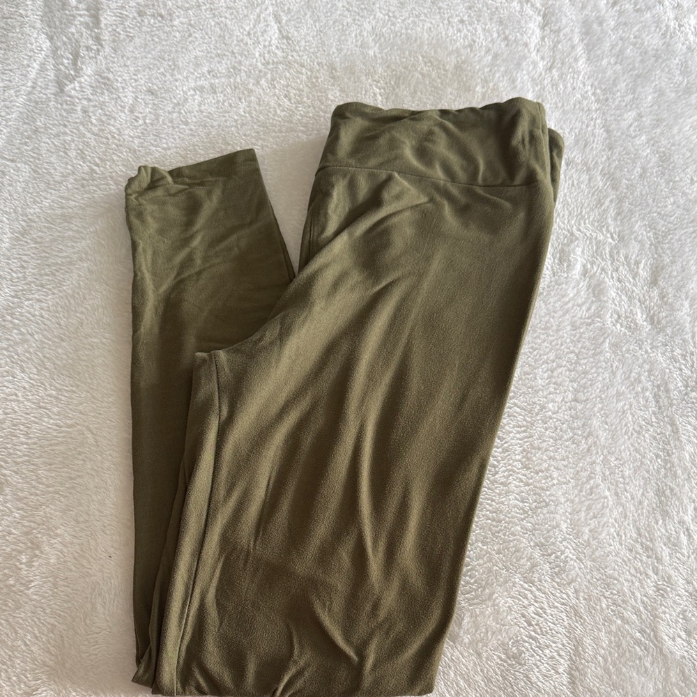 LuLaRoe Olive Green Leggings